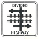 Divided Highway Transit            Rail Crossing