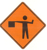 Flagger Ahead