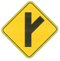 Side Road At Angle- Right