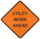 Utility Work Ahead